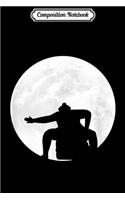 Composition Notebook: Sumo Wrestling Martial Art Full Moon Grappling Fight Journal/Notebook Blank Lined Ruled 6x9 100 Pages