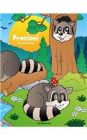Procioni Libro da Colorare 1: (1 Procioni)