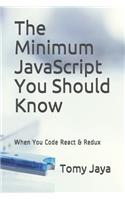 Minimum JavaScript You Should Know When You Code React & Redux