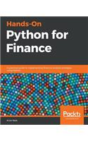 Hands-On Python for Finance