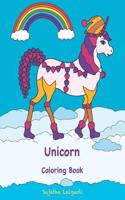 Unicorn Coloring Book