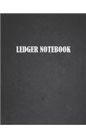 Ledger Notebook: 120 Pages, 5 Columns