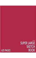 Deep Rose Super Large Sketchbook
