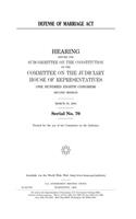 Defense of Marriage ACT