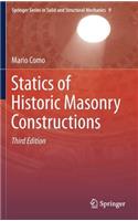 Statics of Historic Masonry Constructions