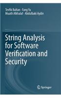 String Analysis for Software Verification and Security