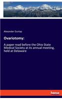 Ovariotomy