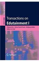 Transactions on Edutainment I