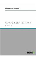 Hans Dietrich Genscher. Leben Und Werk