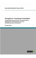 Managed Care - Umsetzung in Deutschland