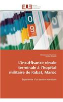L'Insuffisance Rénale Terminale À L Hopital Militaire de Rabat, Maroc: (Omn.Univ.Europ.)