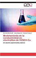 Modelamiento de La Conductividad En Electrolitos de H2so4-Cu