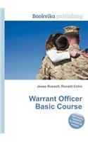Warrant Officer Basic Course: (English)