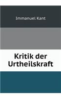 Kritik Der Urtheilskraft