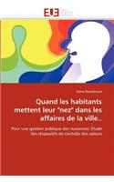 Quand Les Habitants Mettent Leur 