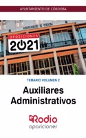 Auxiliares Administrativo. Ayuntamiento de Cordoba. Temario Volumen 2: Ayuntamiento de Cordoba (Spanish Edition)