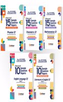 Arihant ISC i Succeed Sample Question Paper for Class 12th | Physics, Chemistry, Mathematics, English Language & Literature in English | Set of 5 Books For Exam 2025