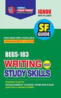 SF Self Help Guide Book for IGNOU - BEGS-183 - SKILL ENHANCEMENT COURSE ( Latest CBCS Syllabus ) : WRITING AND STUDY SKILLS (2021 Latest Syllabus with Complete Guide for 3rd Semester Term-End Exam - Question & Answer Format) [Paperback] SANJAY KUMA