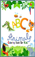 animals ABC COLORING BOOK FOR KIDS