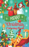 Merry Christmas Coloring Book: A Beautiful Coloring Book With Christmas Designs ( Holiday Coloring Book )