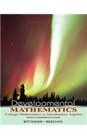 Developmental Mathematics Value Package (Includes Mathxl 24-Month Student Access Kit)