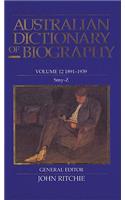 Australian Dictionary of Biography V12