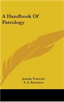 A Handbook Of Patrology