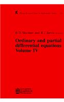 Ordinary and Partial Differential Equations