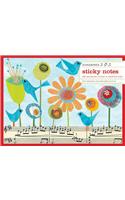 Songbirds Sticky Notes