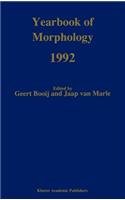 Yearbook of Morphology 1992