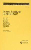 Photonic Therapeutics and Diagnostics III