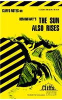 CliffsNotes on Hemingway's The Sun Also Rises