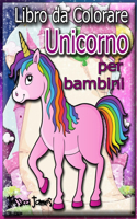 Libro da colorare Unicorno per bambini