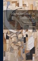 Handwerke In Tabellen