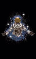 Astronaut Comes Through Space: Graph Paper 5x5 Notebook for people who love the far reaches of the galaxy