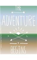The Adventure Begins 2019-2020 Large 18 Month Academic Planner Calendar: (2020 Cute Planners)