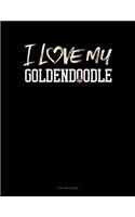 I Love My Goldendoodle: 5 Column Ledger