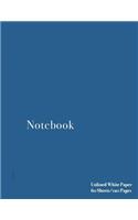 Unlined Notebook