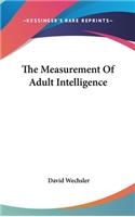 Measurement of Adult Intelligence