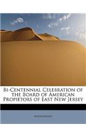 Bi-Centennial Celebration of the Board of American Propietors of East New Jersey