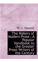 The Makers of Modern Prose