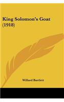 King Solomon's Goat (1918)