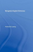 Mongolian-English Dictionary