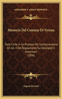 Memoria Del Comune Di Verona