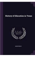 History of Education in Texas