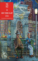 New York in Art 2024 Mini Wall Calendar