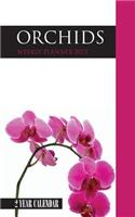Orchids Weekly Planner 2015: 2 Year Calendar