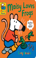 Maisy Loves Frogs: A Maisy's Planet Book: (Educational Board Book About Toads and Frogs - For Toddlers and Kids Ages 1-3)(Maisy's Planet)