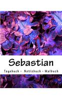 Sebastian - Tagebuch - Notizbuch - Malbuch
