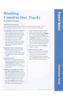 Dialogic Reading Box Parent Folder for Construction Trucks